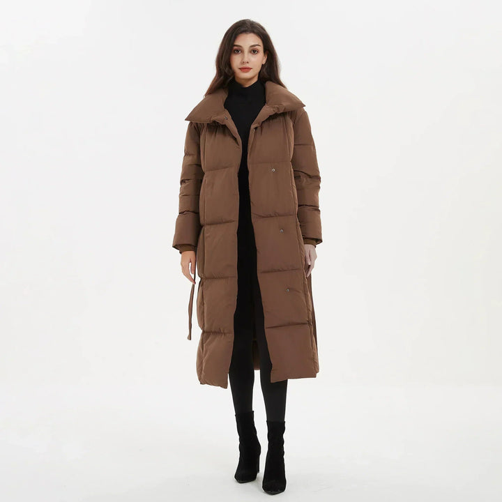 Velora | Quilted Puffer Coat – Stylish Mid-Length Design for Women