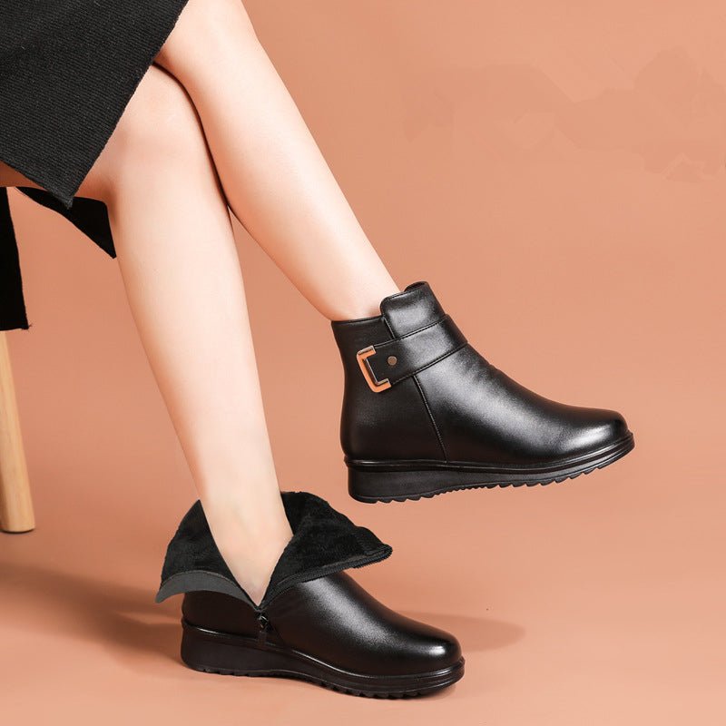 Nora | Orthopedic Boots – Genuine Leather Comfort for Women