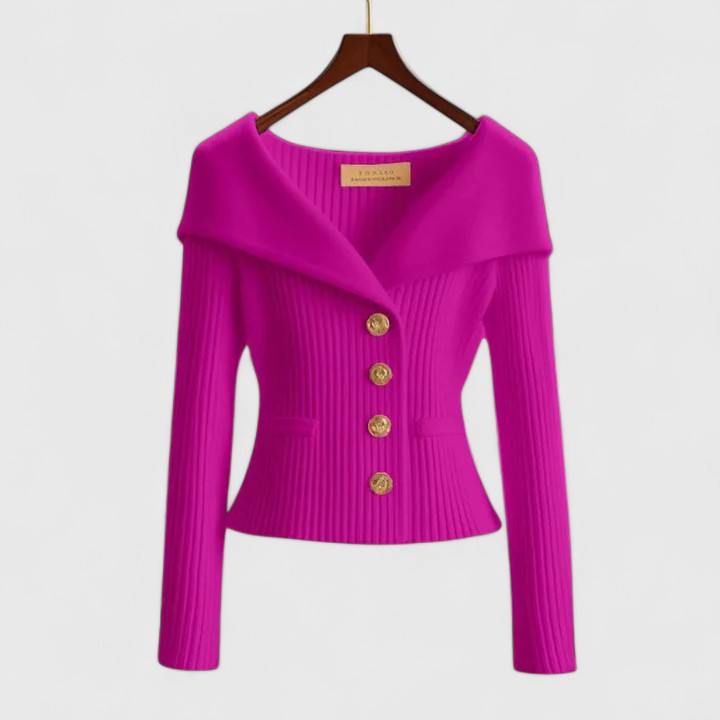 Corinne | Cardigan di lusso in maglia
