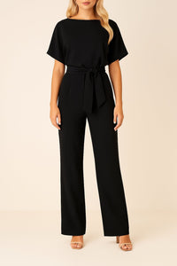 Brielle | Relaxed Tie-Waist Comfortable Wide-Leg Jumpsuit