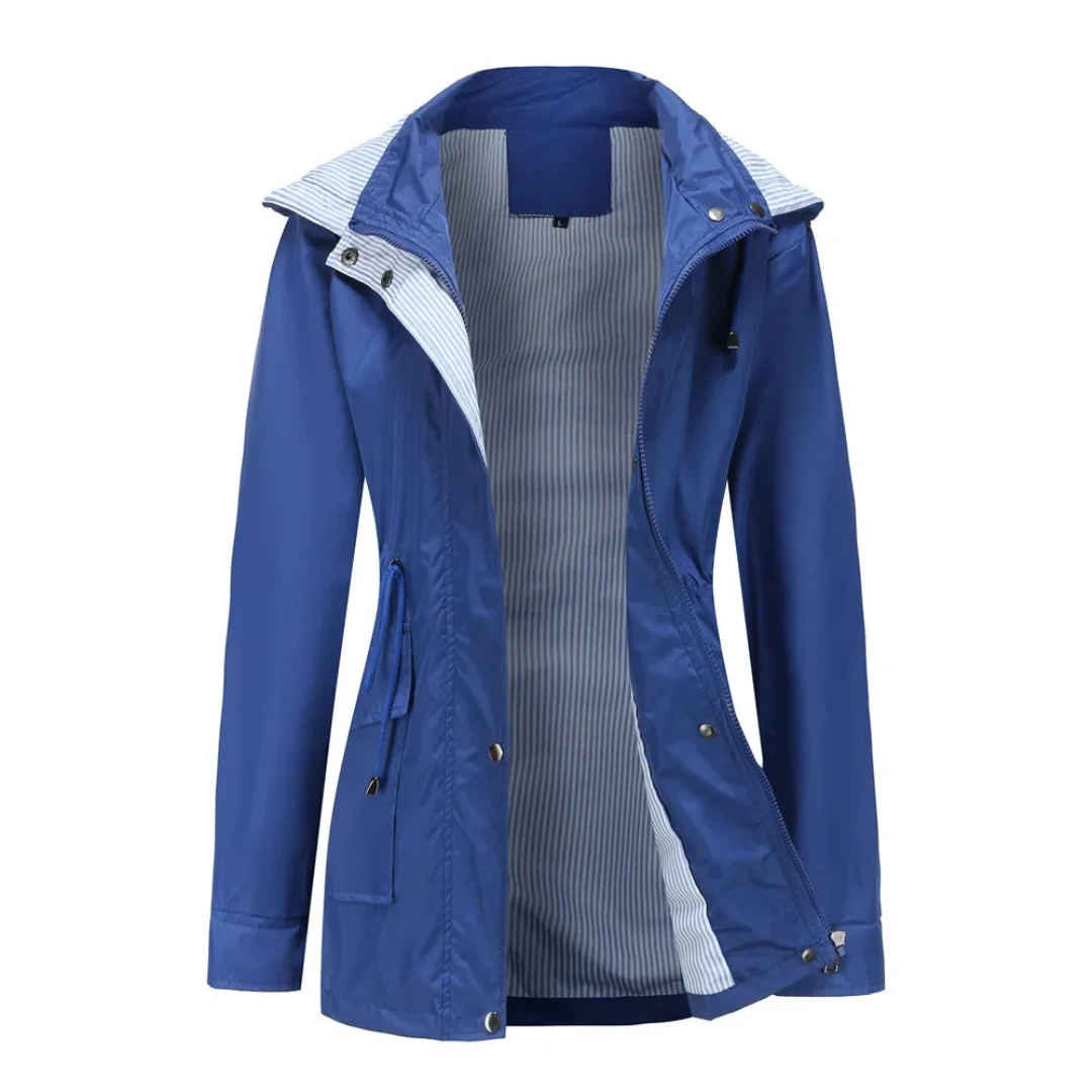 Lara | Waterproof Trench Coat – Versatile Outdoor Style