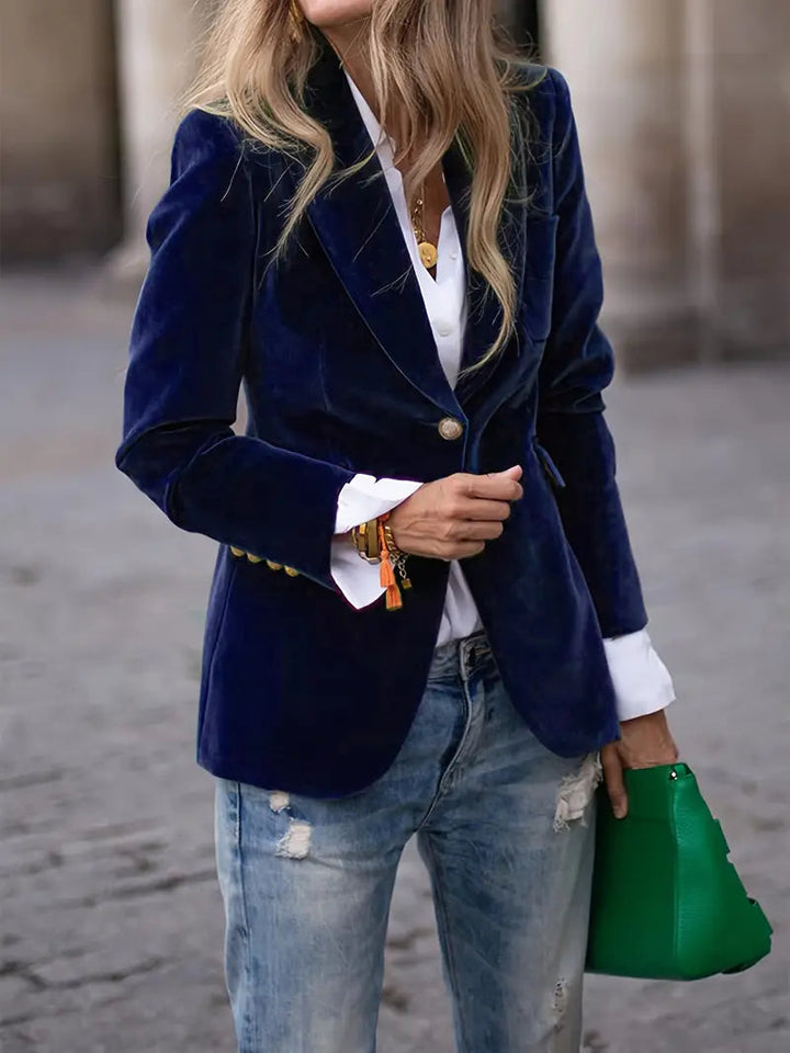 Aurora | Women's Luxurious Timeless Velvet Blazer