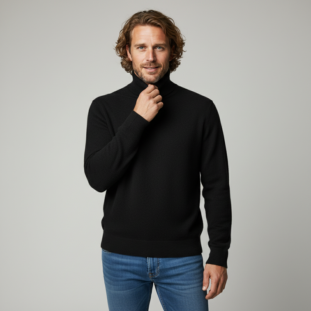 Valecrest | Turtleneck Sweater – Relaxed Fit for Women