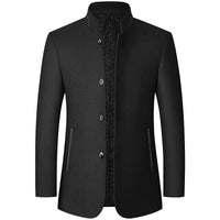Everett | Trenchcoat mit Stehkragen, Futter und tailliertem Schnitt