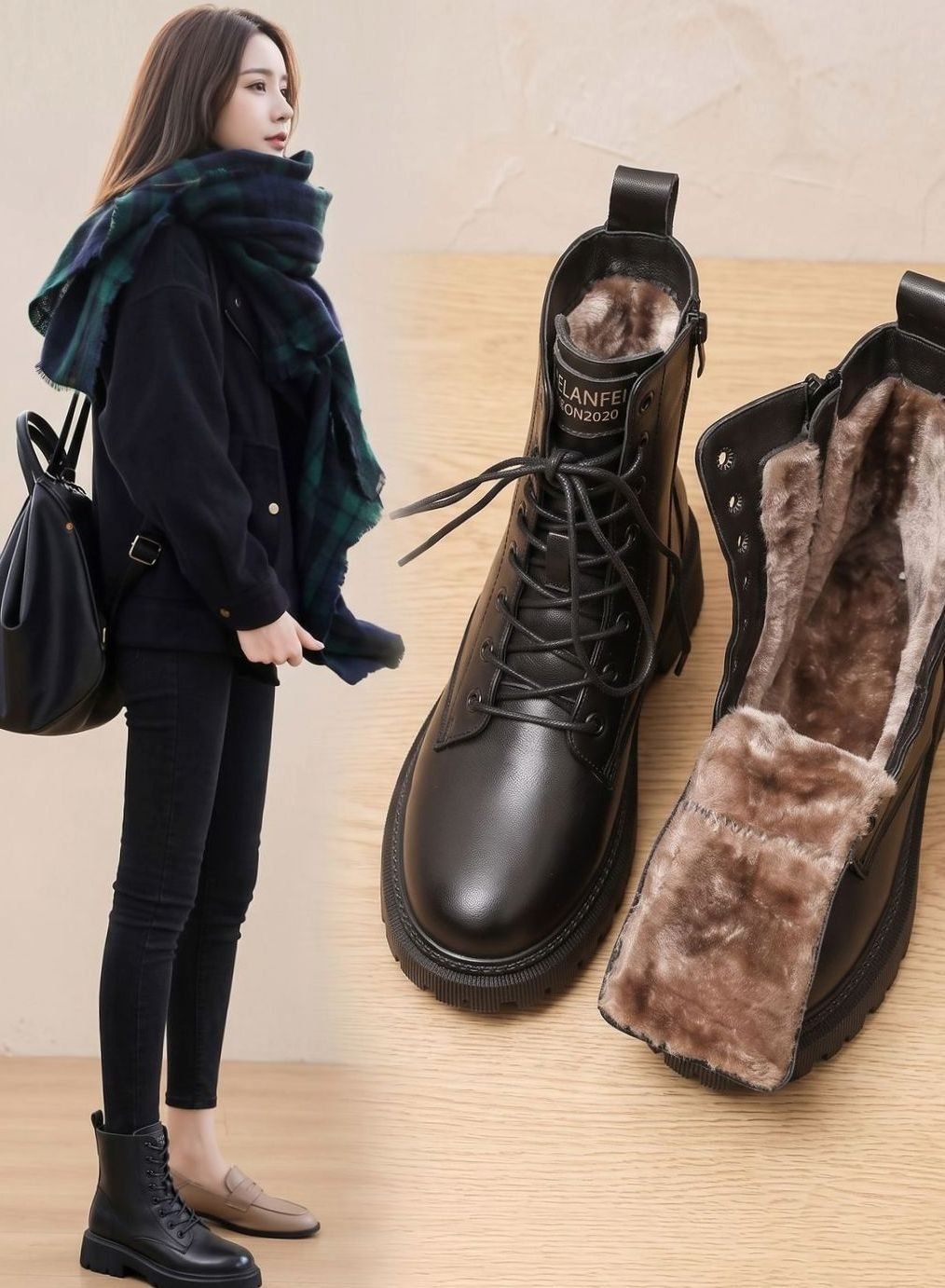 Elysia | Ankle Boots – Comfortable Lace-Up Style for Women