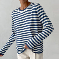 Marina | Nautical Striped Cotton Sweater