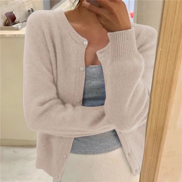 Lucienne | Strickjacke mit Knopfleiste vorn