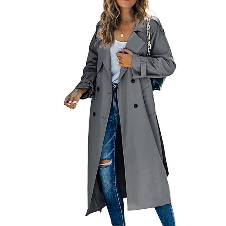 Astrid | Trench doppiopetto oversize ed elegante da donna