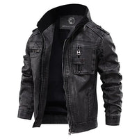 Lucas | Zeitlose Jacke aus echtem Leder