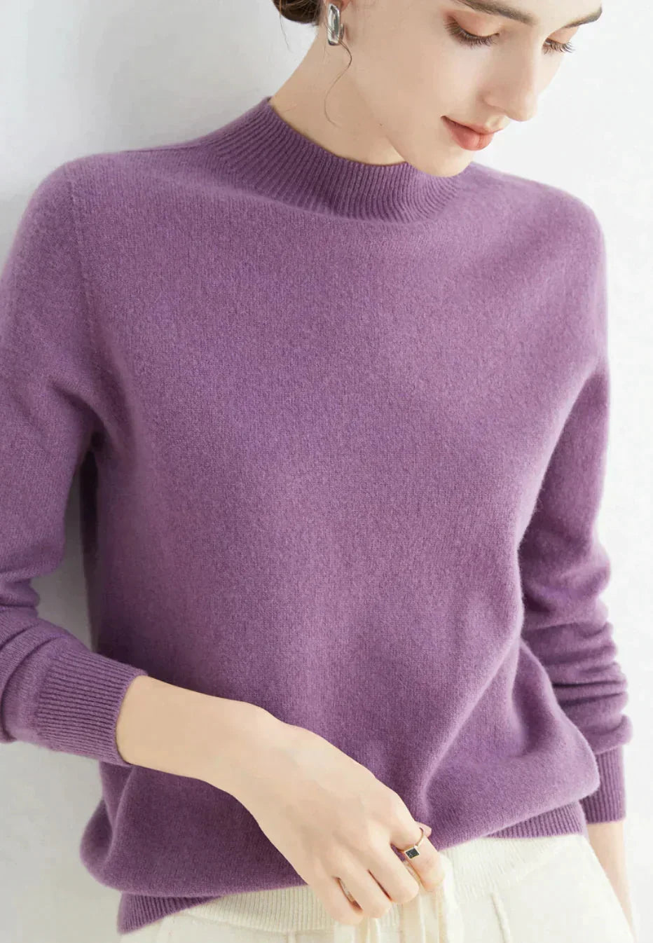 Cindie | Cashmere Sweater – Luxurious Softness and Classic Style for Women