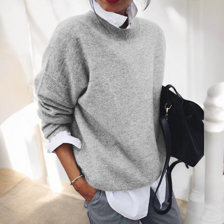 Elowen | Maglione in maglia morbido dalla vestibilità rilassata