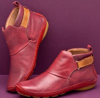 Celestine | Women's Casual Leather Ankle Boots