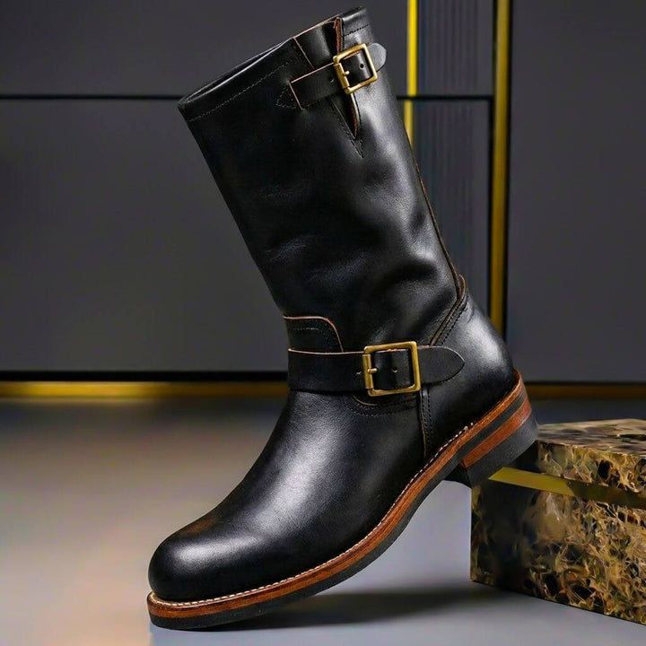 Bennett | Retro Leather Vintage Boots