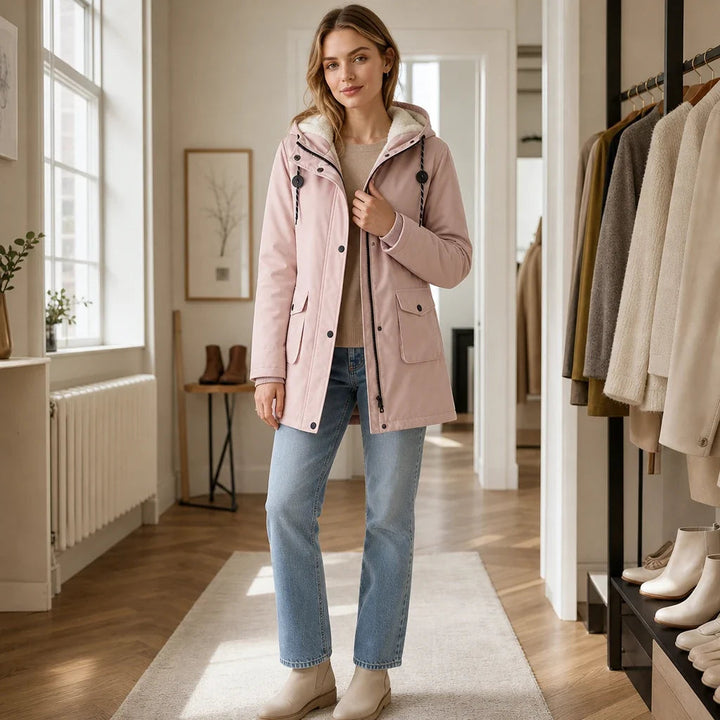 Everwarm | Long Hooded Parka for Women – Stylish Warmth