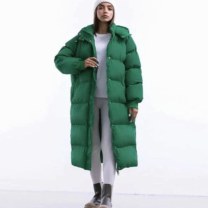 Miraa | Oversized Quilted Long Puffer Coat for Women