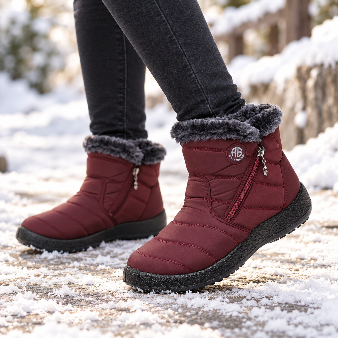 Lunavia | Ankle Boots – Plush-Lined Water-Repellent Style for Women