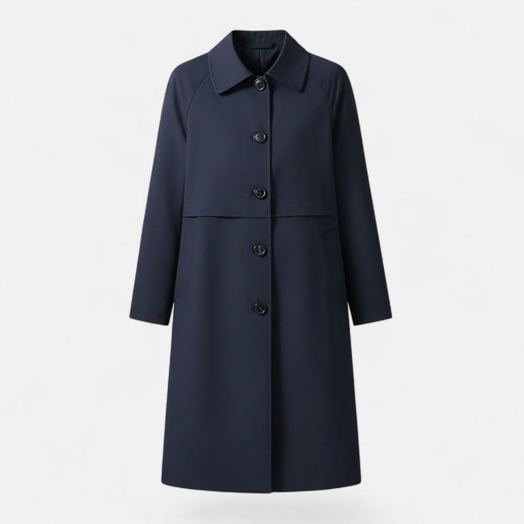 Giselle | Trench midi senza tempo in misto lana da donna