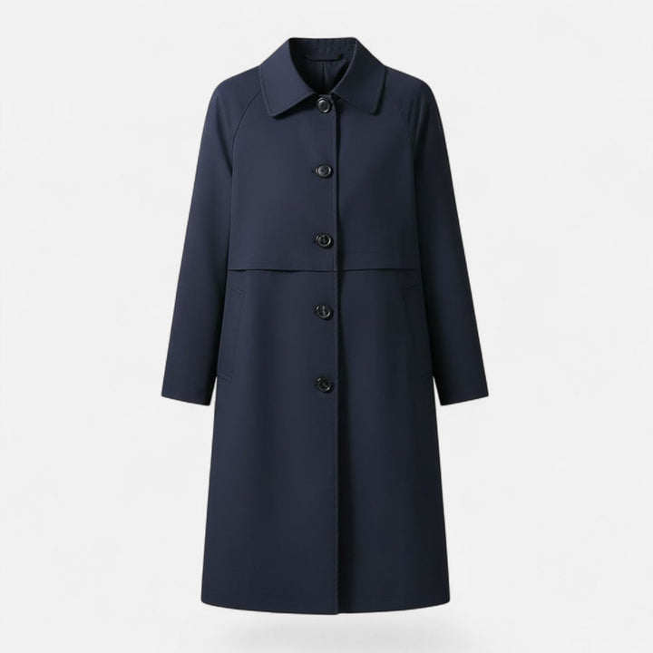 Giselle | Trench midi senza tempo in misto lana da donna