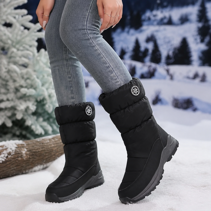 Archwalk | Arch Support Snow Boots – Mid-Calf Style for Women