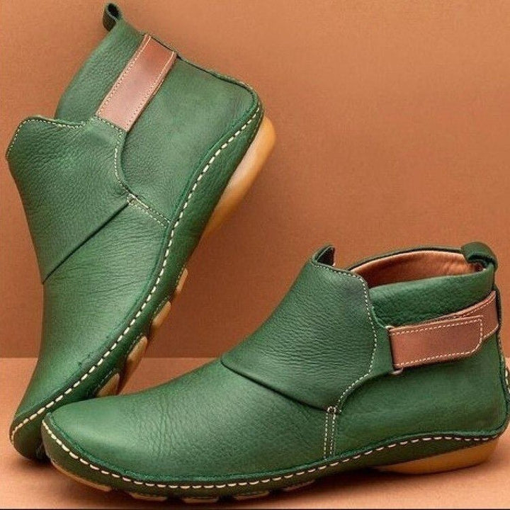 Celestine | Women's Casual Leather Ankle Boots