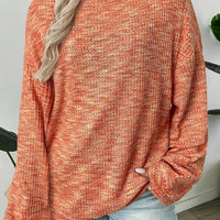 Livia | Soft Waffle-Knit Relaxed Sweater