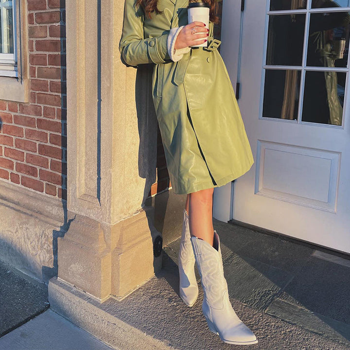 Stella | Metallic-Cowboystiefel