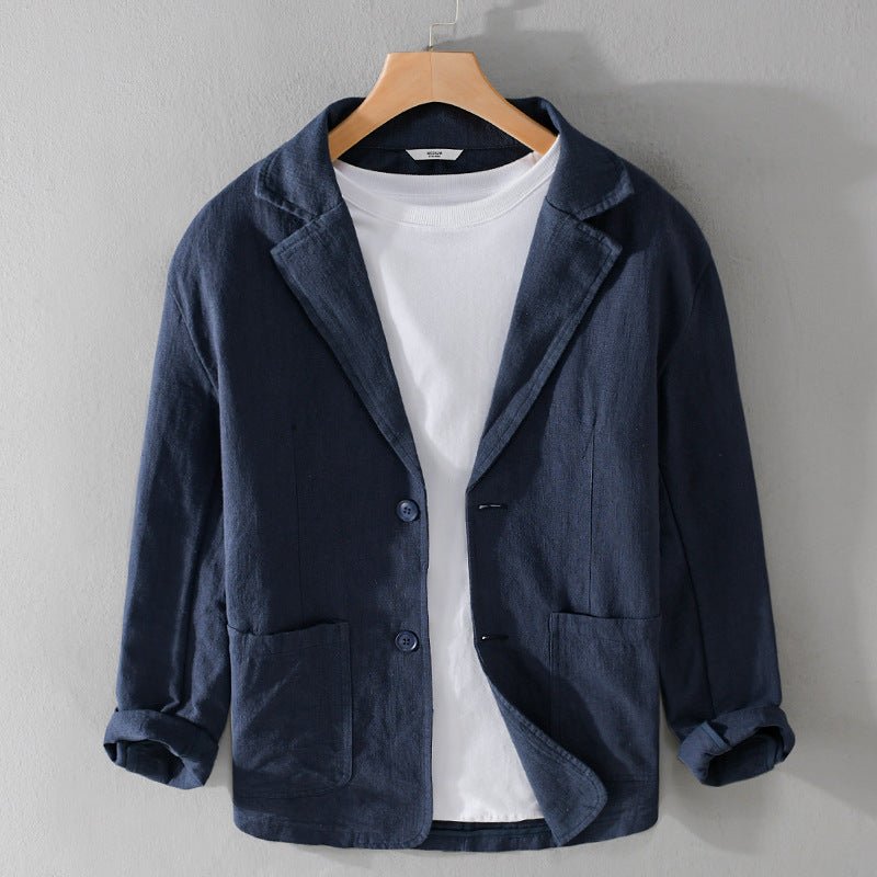 Terran | Men's Relaxed Fit Earthy Tone Casual Blazer