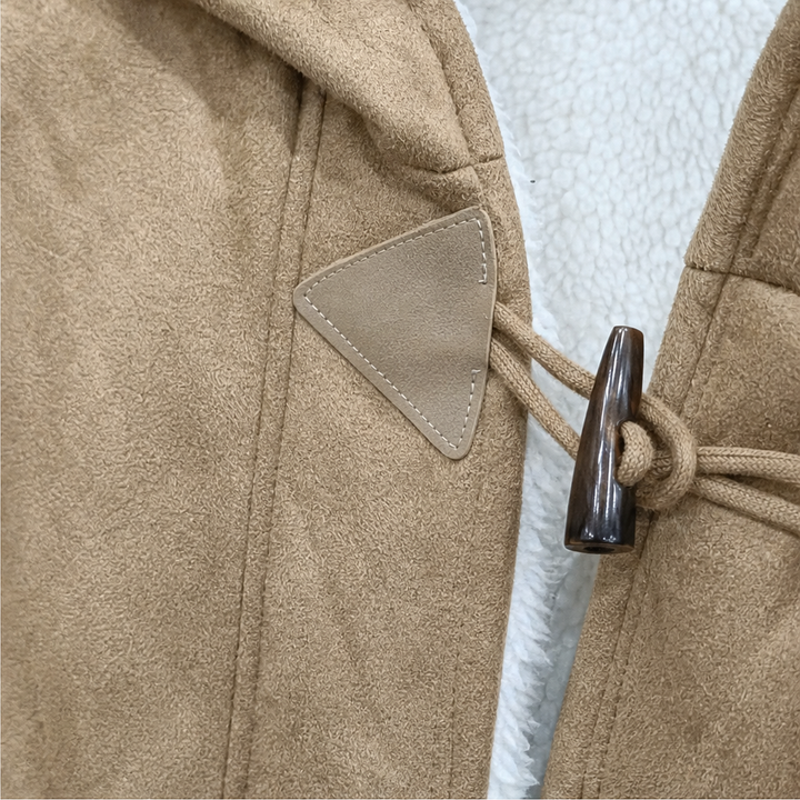 Wintlace | Hooded Duffle Coat – Slim Structured Winter Warmth