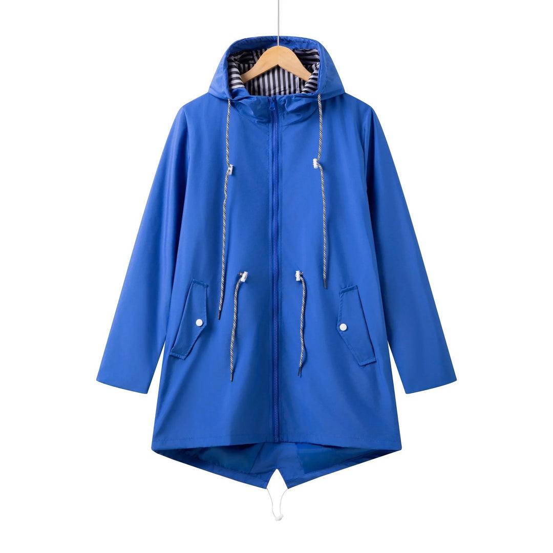 Sophia | Waterproof Hooded Trench Coat for Women – Versatile Everyday Style