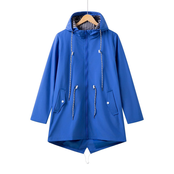Sophia | Waterproof Hooded Trench Coat for Women – Versatile Everyday Style