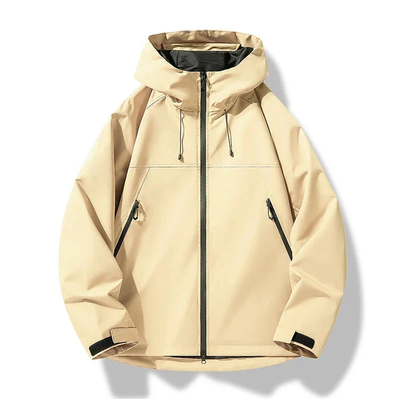 Heinrich | Waterproof Hooded Shell Jacket for Men