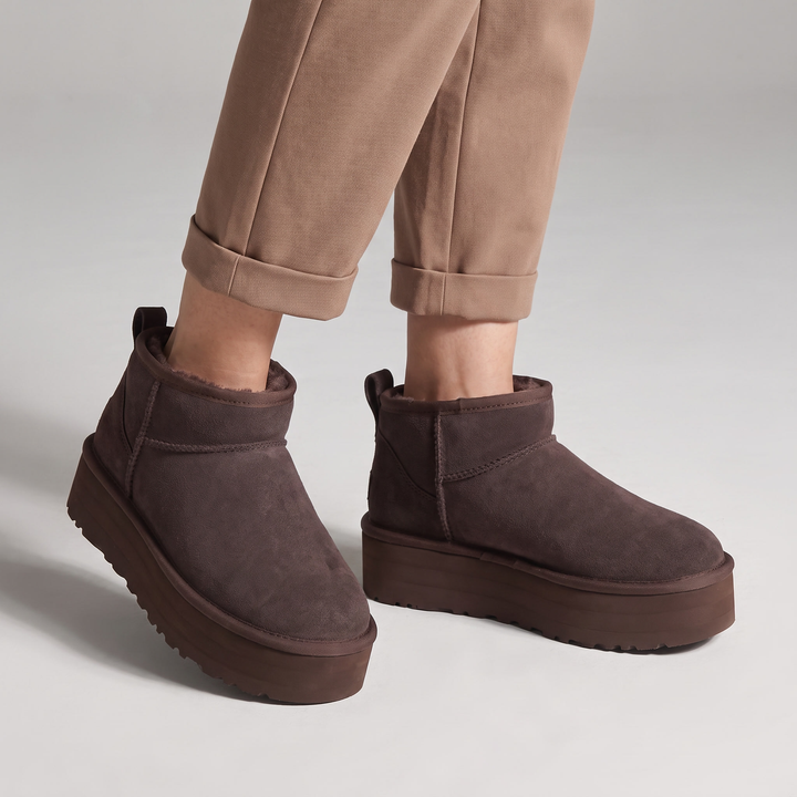 Vellara | Shearling Ankle Boots – Classic Cozy Style for Women
