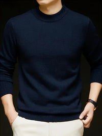 Rowan | Soft Mock-Neck Layering Knit Sweater