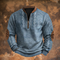 Benjamin | Modern Full-Zip Lightweight Knit Sweater