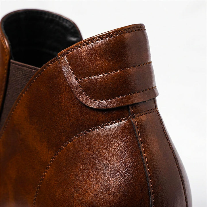 Lincoln | Genuine Italian Leather Vintage Boots