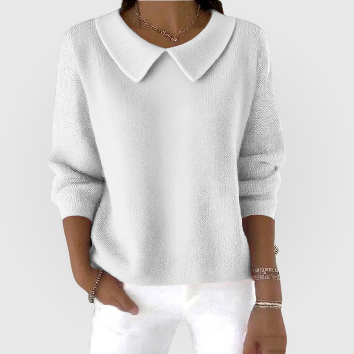 Madeline | Klassischer Strickpullover mit legerer Passform