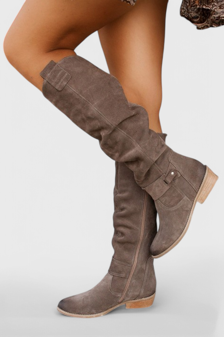 Amelia | Warm And Stylish Retro Inspired High Boots