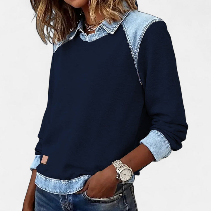 Aurelia | Maglione in maglia moderno a maniche lunghe