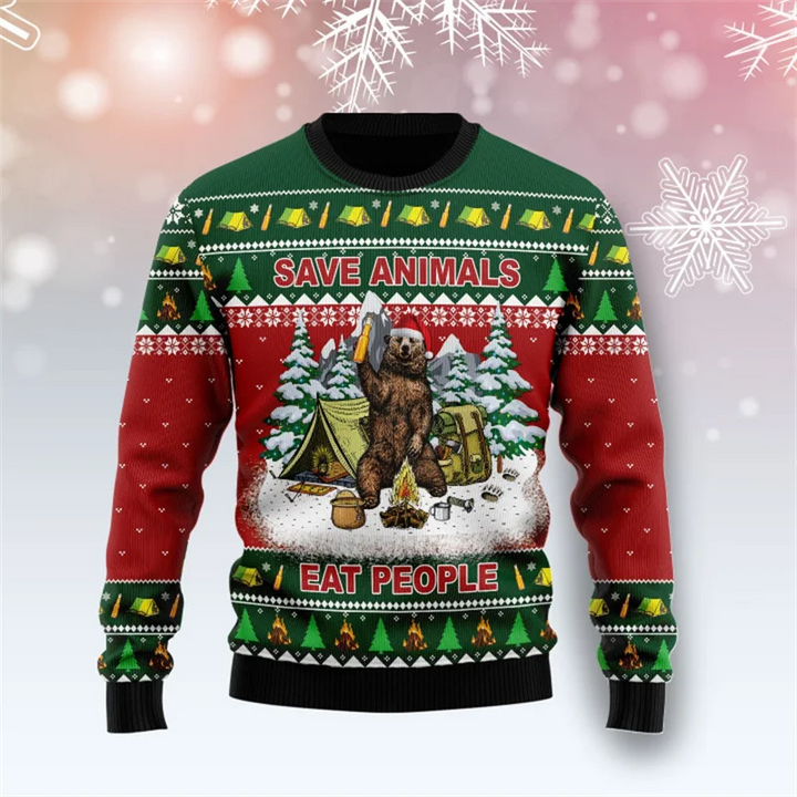Riley | Beerfest Christmas Sweater – Fun Unisex Style