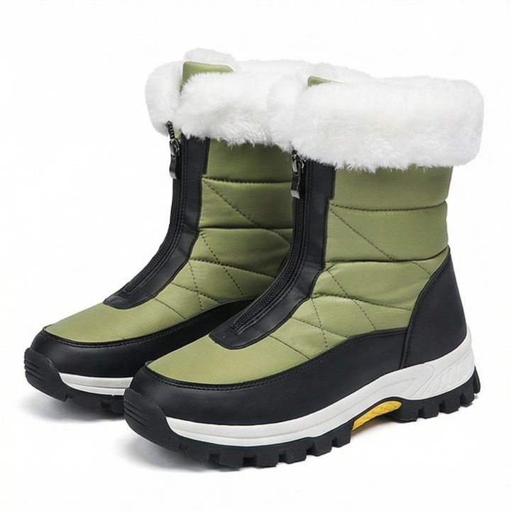 Frostara | Waterproof Winter Boots – Fur Lined & Traction Sole