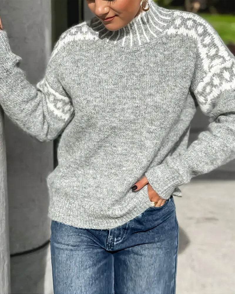 Charlotte | Waffle Knit Sweater