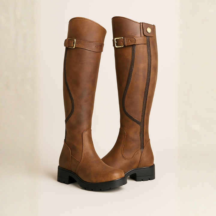 Madeleine | Women's Vegan Leather Riding Boots