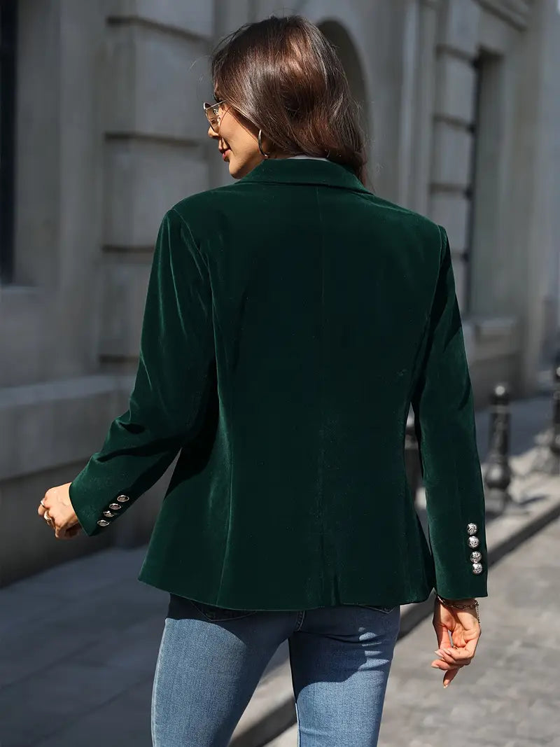 Aurora | Women's Luxurious Timeless Velvet Blazer