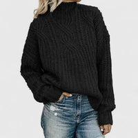 Natalie | Classic Cable Knit Sweater