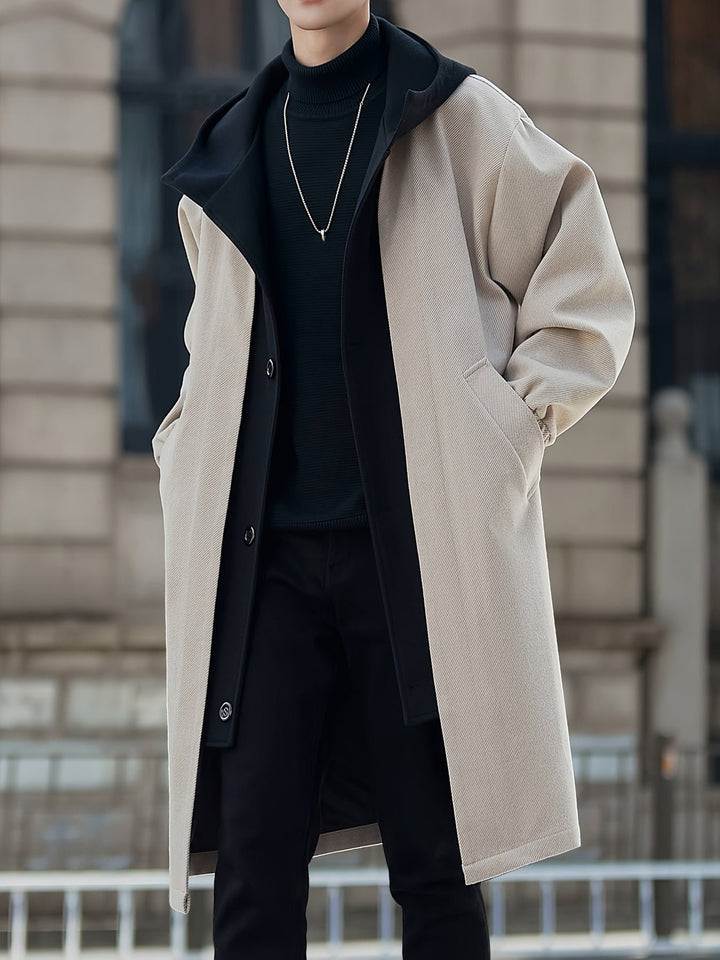 Harrison | Hooded Longline Coat – Refined Style for Women