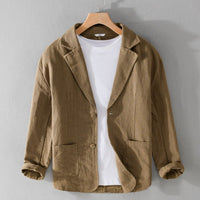 Terran | Men's Relaxed Fit Earthy Tone Casual Blazer