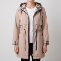 Isabelle | Longline Hooded Waterproof Jacket