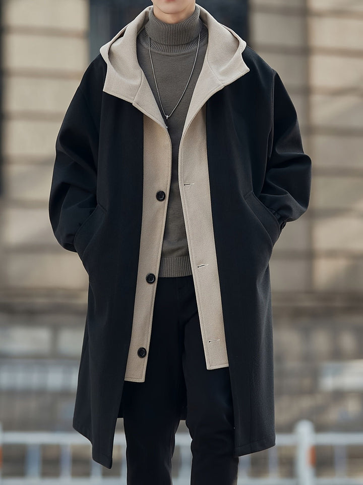 Harrison | Hooded Longline Coat – Refined Style for Women