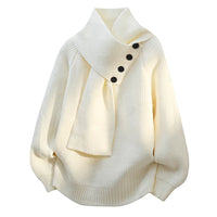 Seraphine | Maglione elegante da donna con collo a sciarpa
