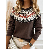 Daphne | Patterned Cozy Everyday Knit Sweater